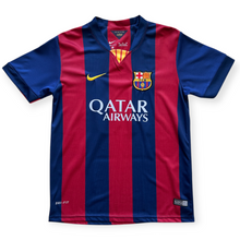 Load image into Gallery viewer, Lionel Messi #10 FC Barcelona 2014-2015 Home Kids Jersey &amp; Shorts Set - Retro Treble Kit
