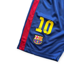 Load image into Gallery viewer, Lionel Messi #10 FC Barcelona 2014-2015 Home Kids Jersey &amp; Shorts Set - Retro Treble Kit
