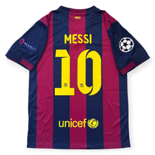 Load image into Gallery viewer, Lionel Messi #10 FC Barcelona 2015 Champions League Final Berlin Home Jersey
