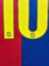 Load image into Gallery viewer, Lionel Messi #10 FC Barcelona Retro Kids Kit - Nike 2009 Champions League Final Roma Edition - Jersey &amp; Shorts Set
