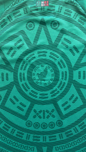 H. LOZANO #22 Mexico 2026 Adidas Aztec Sun Stone Green Jersey