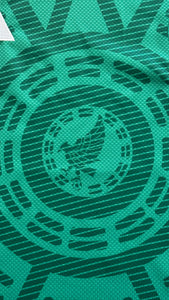H. LOZANO #22 Mexico 2026 Adidas Aztec Sun Stone Green Jersey