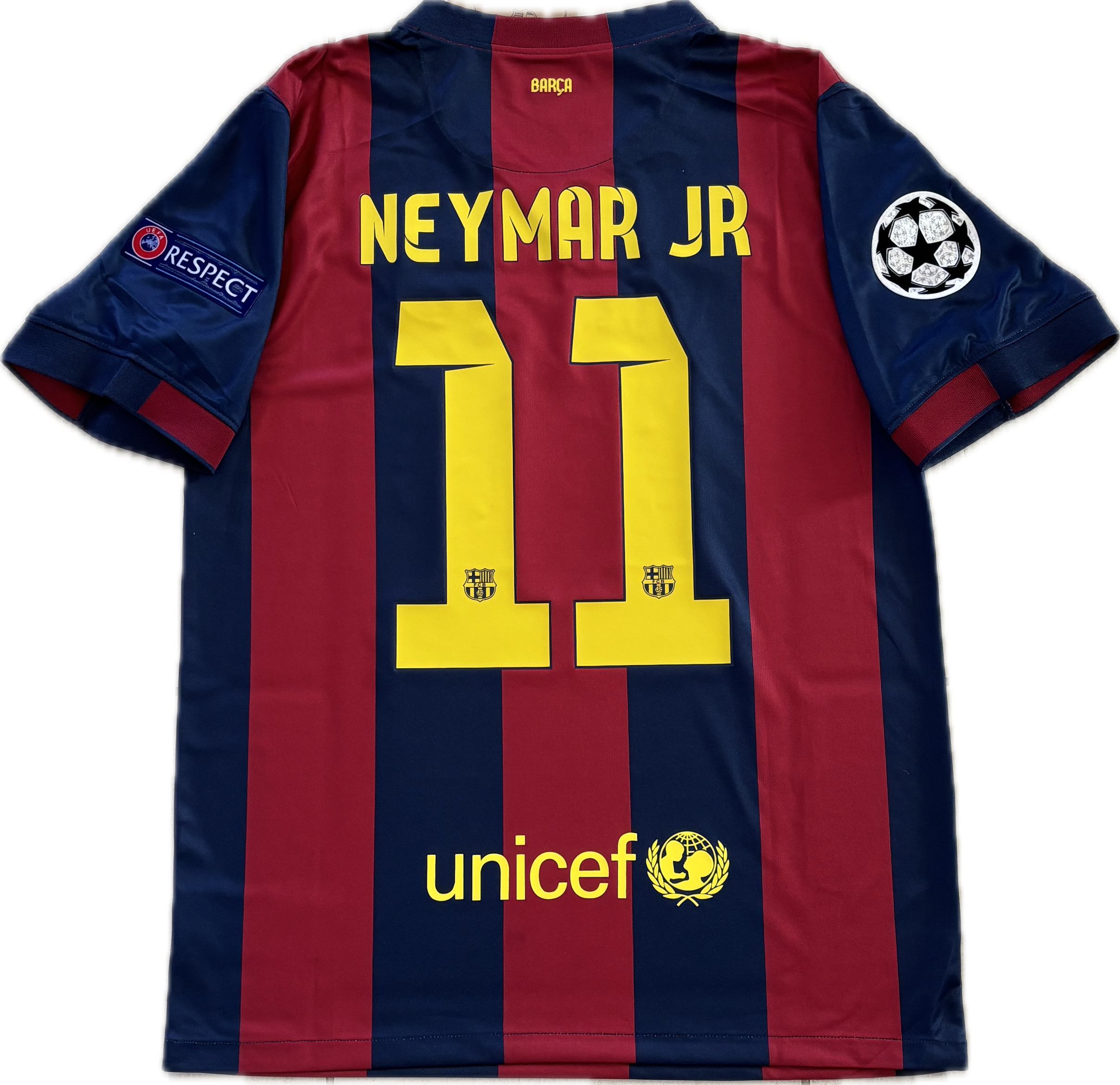 Neymar JR 11 FC Barcelona Nike 2015-16 Final Berlin Champions Neymar JR 11 FC Barcelona Nike 2015-16 Final Berlin Champions