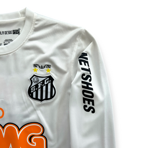 Neymar Jr #11 Santos FC Retro Home Jersey - 2011-12 Long Sleeve 