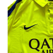 Load image into Gallery viewer, Neymar Jr. #11 FC Barcelona 2014-2015 Volt Yellow Men's Retro Jersey - Treble Winners Edition
