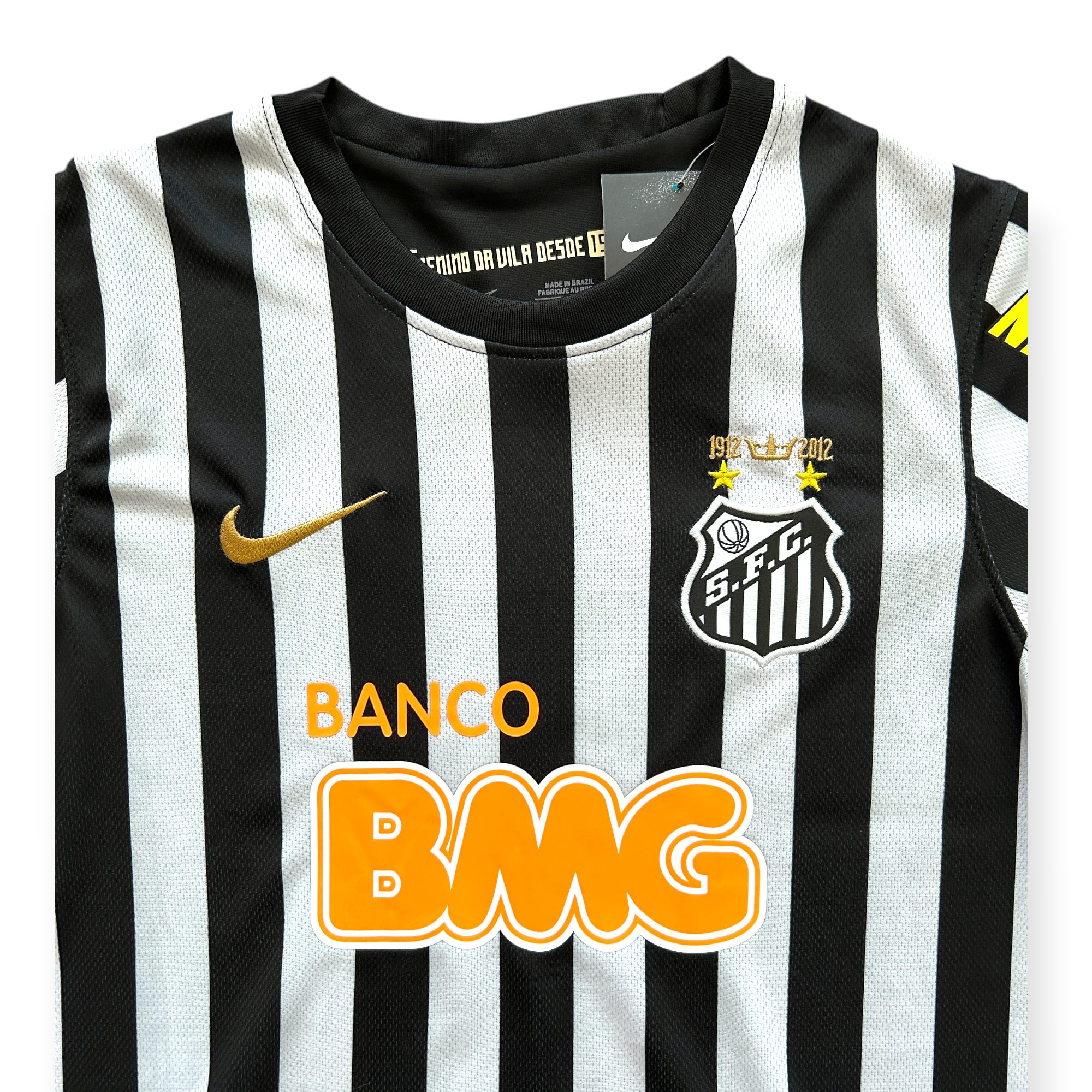 Neymar Jr. #11 Santos FC 2012/13 Home Jersey - 
