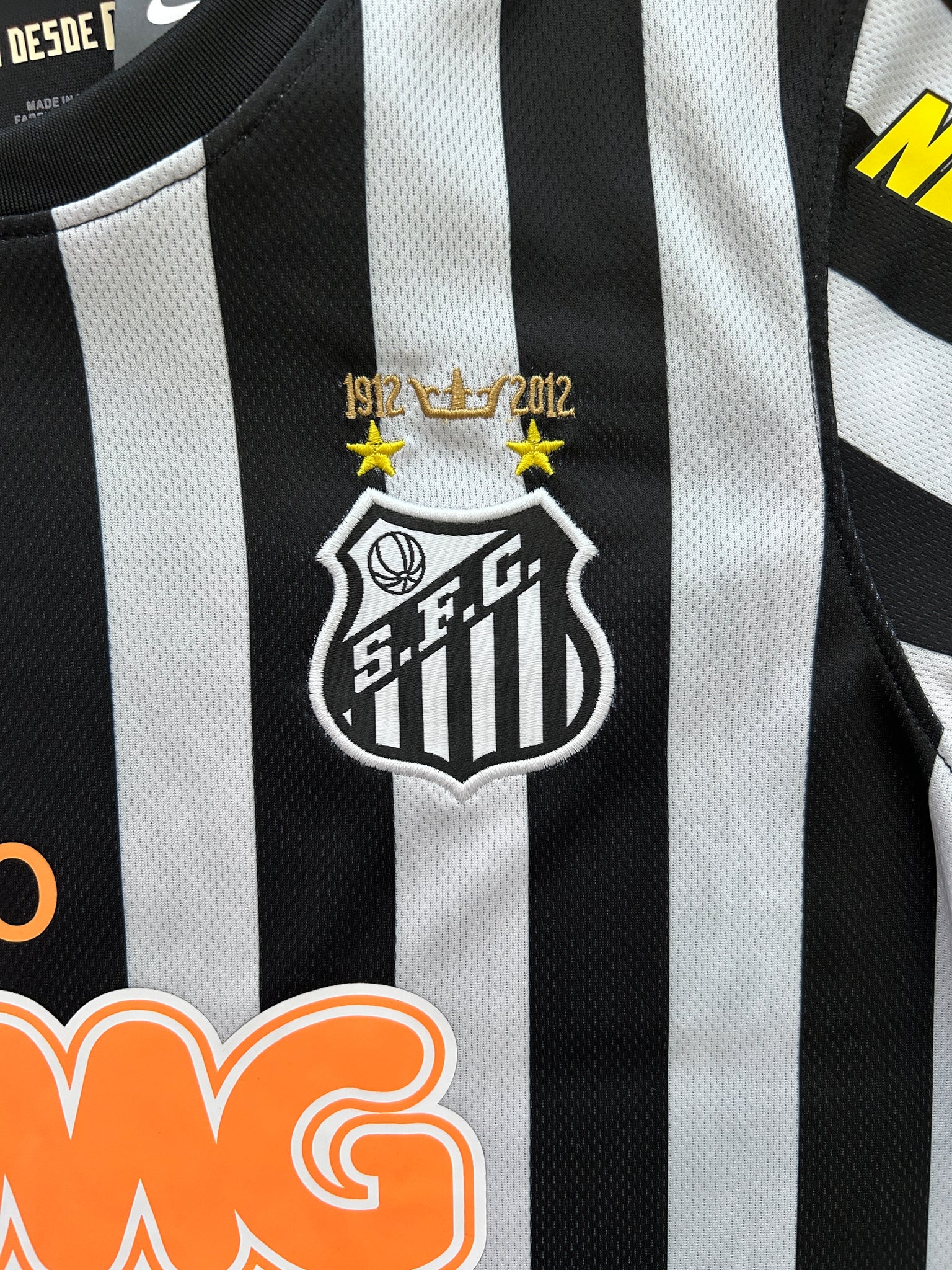 Neymar Jr. #11 Santos FC 2012/13 Home Jersey - 