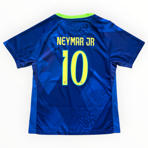 Neymar Jr #10 Brazil Nike 2025-26 Away Jersey Kit - Youth/Kids