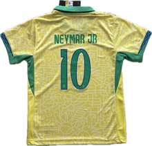 Load image into Gallery viewer, Neymar Jr #10 Brazil Nike Home Jersey Kit - Youth/Kids "Global Energy" Yellow Edition
