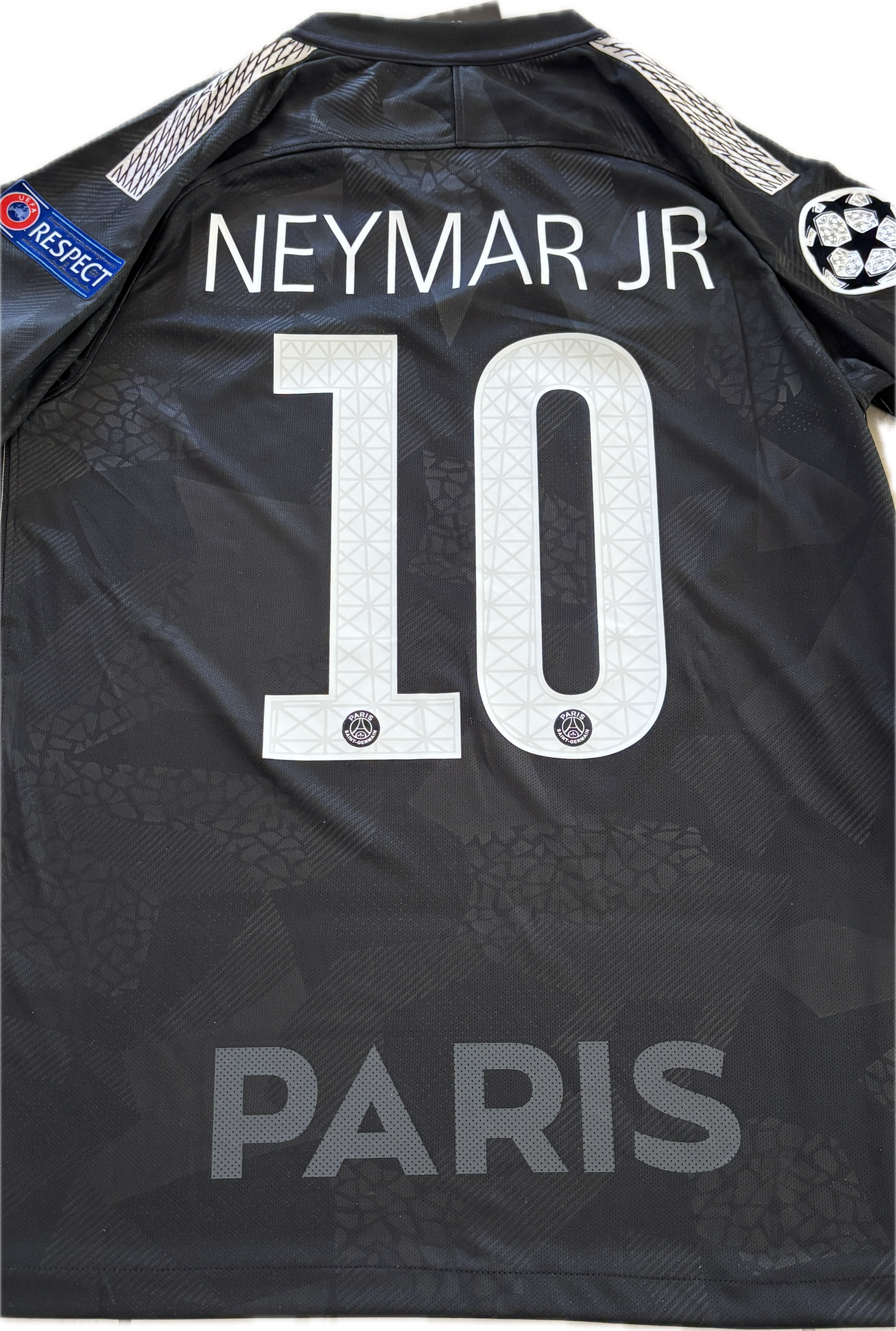 Neymar Jr #10 PSG 2018-19 Champions League Third Jersey - Nike Neymar Jr #10 PSG 2018-19 Champions League Third Jersey - Nike