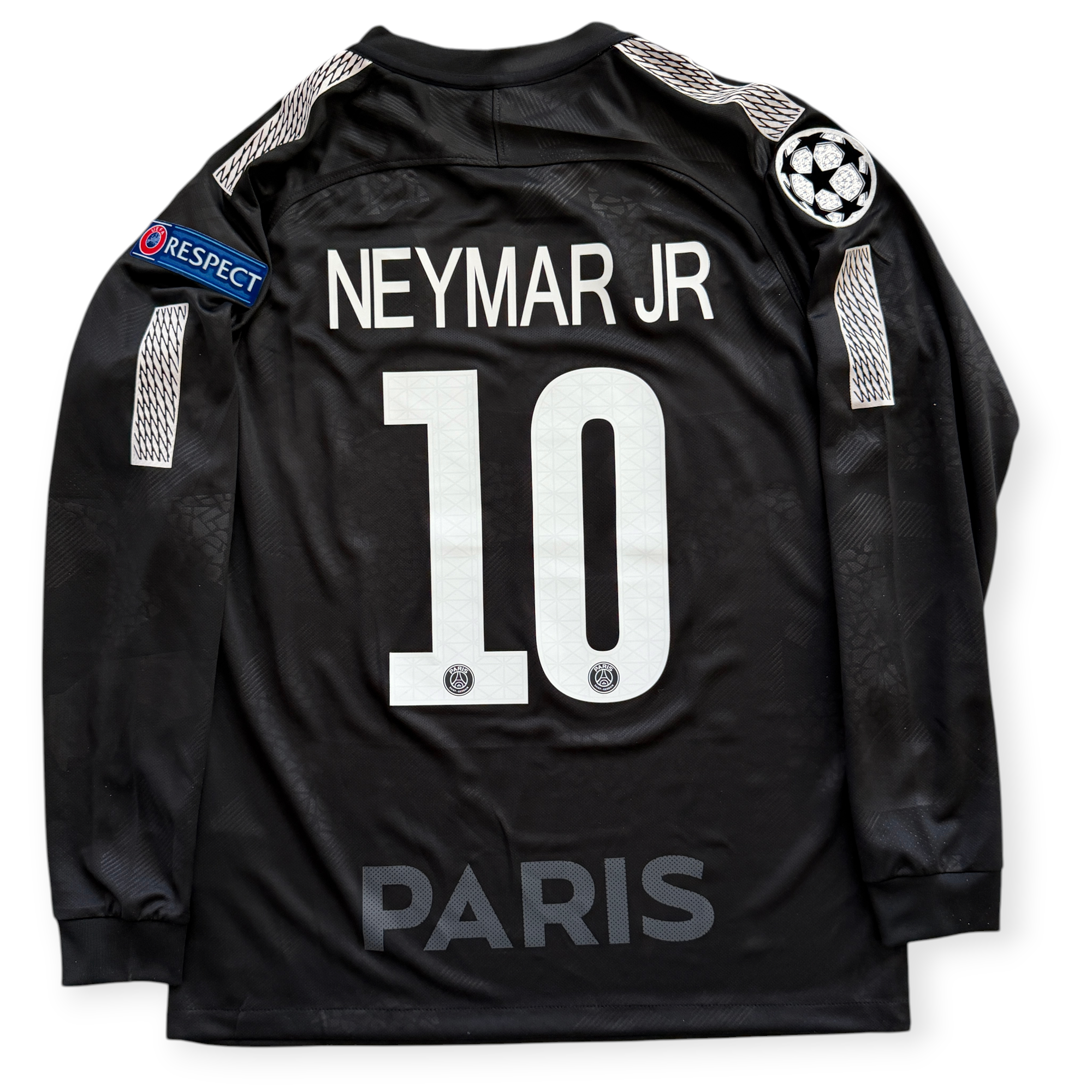 Neymar Jr #10 PSG 2018-19 Nike Champions League Third Jersey