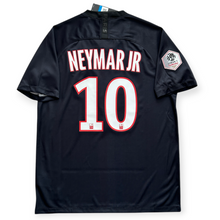 Load image into Gallery viewer, Neymar Jr #10 Paris Saint-Germain x Jordan Nike 2018-19 Third Jersey - Black Champions League Edition
