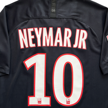 Load image into Gallery viewer, Neymar Jr #10 Paris Saint-Germain x Jordan Nike 2018-19 Third Jersey - Black Champions League Edition
