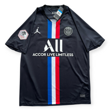 Load image into Gallery viewer, Neymar Jr #10 Paris Saint-Germain x Jordan Nike 2018-19 Third Jersey - Black Champions League Edition
