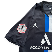 Load image into Gallery viewer, Neymar Jr #10 Paris Saint-Germain x Jordan Nike 2018-19 Third Jersey - Black Champions League Edition
