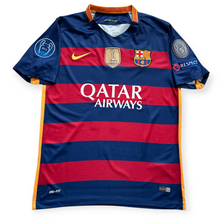 Load image into Gallery viewer, Neymar Jr 11 FC Barcelona 2015 Nike Final Champions League Football Soccer Jersey MENS
