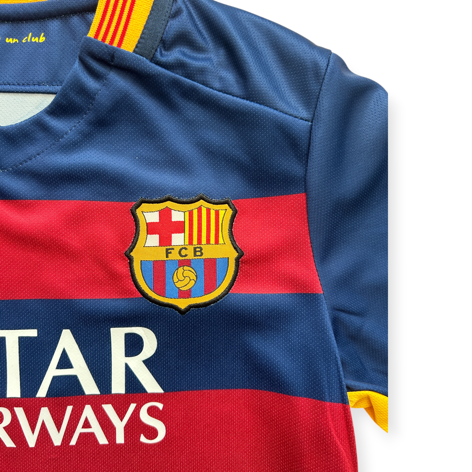 Neymar Jr #11 FC Barcelona Retro Kids Kit - 2015-16 