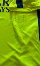 Load image into Gallery viewer, Neymar Jr #11 Nike Barcelona 2015-16 Away Jersey - Champions League &amp; World Champions Patch side
