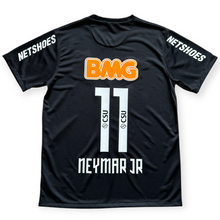 Load image into Gallery viewer, Neymar Jr 11 Nike Santos FC Soccer Jersey Classic Black Away Football Shirt MENS Netshoes &amp; BMG

