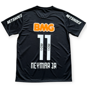 Neymar Jr 11 Nike Santos FC Soccer Jersey Classic Black Away Neymar Jr 11 Nike Santos FC Soccer Jersey Classic Black Away