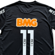 Load image into Gallery viewer, Neymar Jr 11 Nike Santos FC Soccer Jersey Classic Black Away Football Shirt MENS Netshoes &amp; BMG
