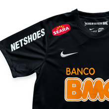 Load image into Gallery viewer, Neymar Jr 11 Nike Santos FC Soccer Jersey Classic Black Away Football Shirt MENS Netshoes &amp; BMG
