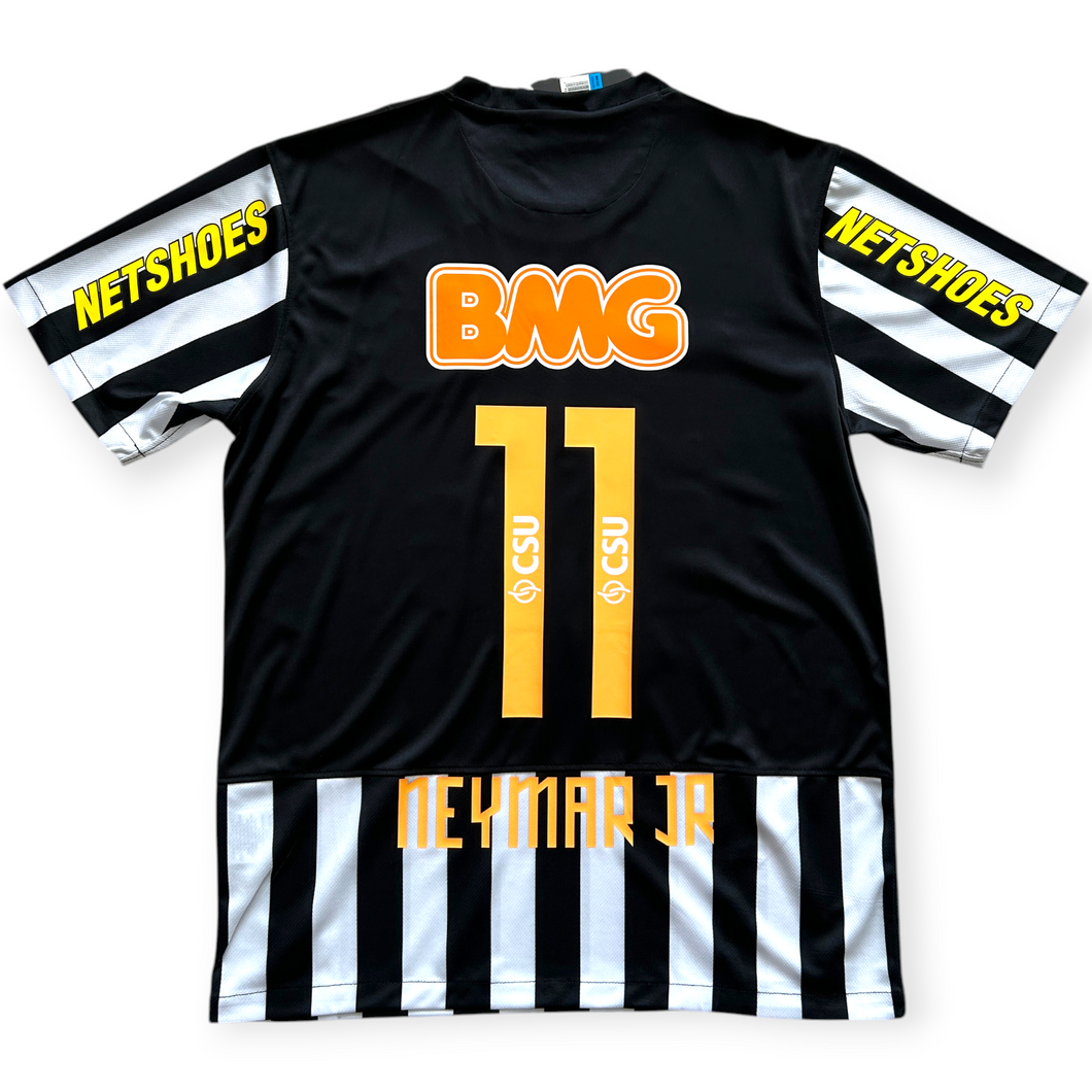 Neymar Jr #11 Santos FC Nike 2012-13 Home Jersey - Centenary Neymar Jr #11 Santos FC Nike 2012-13 Home Jersey - Centenary