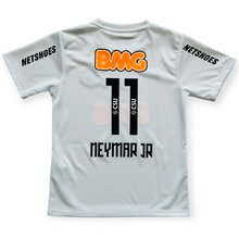 Load image into Gallery viewer, Neymar Jr #11 Santos FC Retro Home Jersey - "The Rise of O Menino" - Nike Kids/Youth Football Kit

