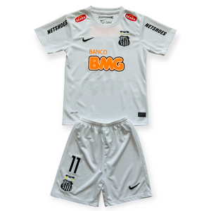 Neymar Jr #11 Santos FC Retro Home Jersey - 