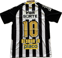 Load image into Gallery viewer, IMG 1114 Neymar Jr Santos FC 100th Goal Commemorative Home Jersey 2012 Umbro White Blue Pixel Number 10 Special Edition Football Soccer Shirt New With Tags Brazilian Legend

