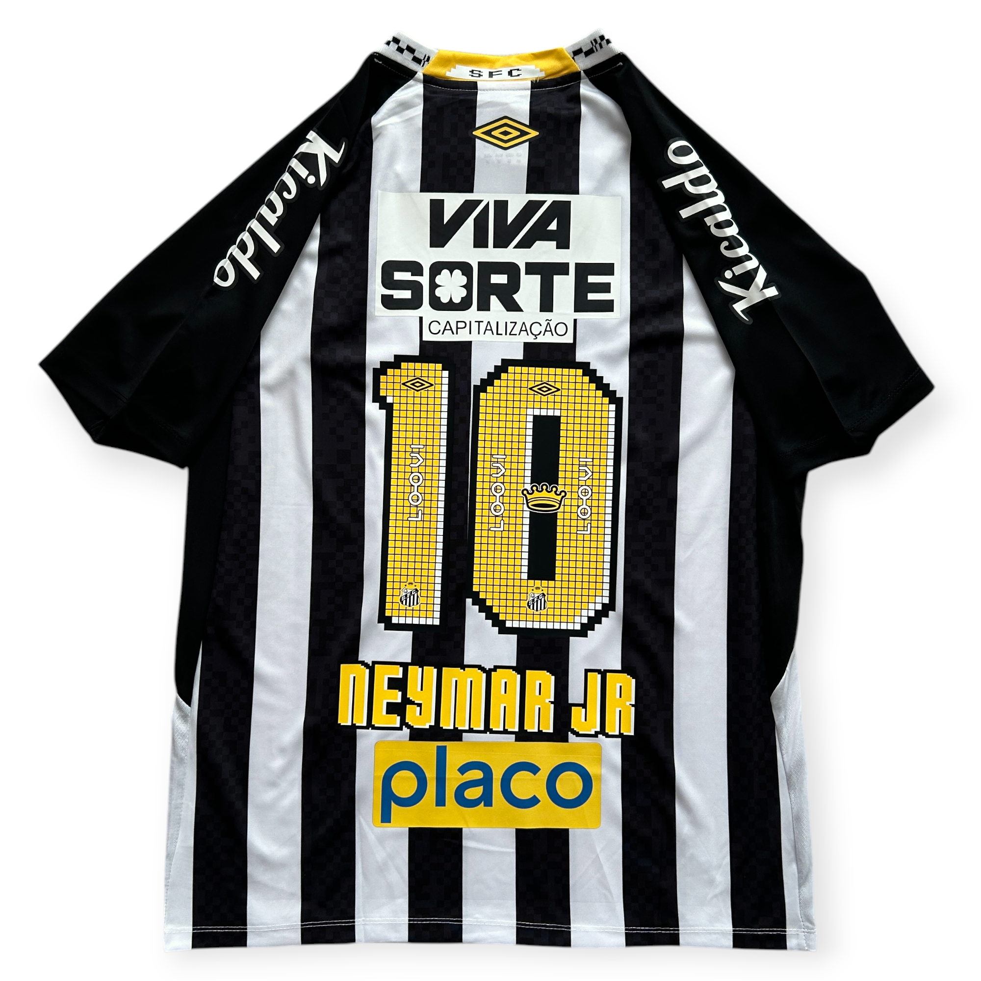 Neymar Jr Santos 100th Goal Commemorative Home Jersey - Umbro 2012
