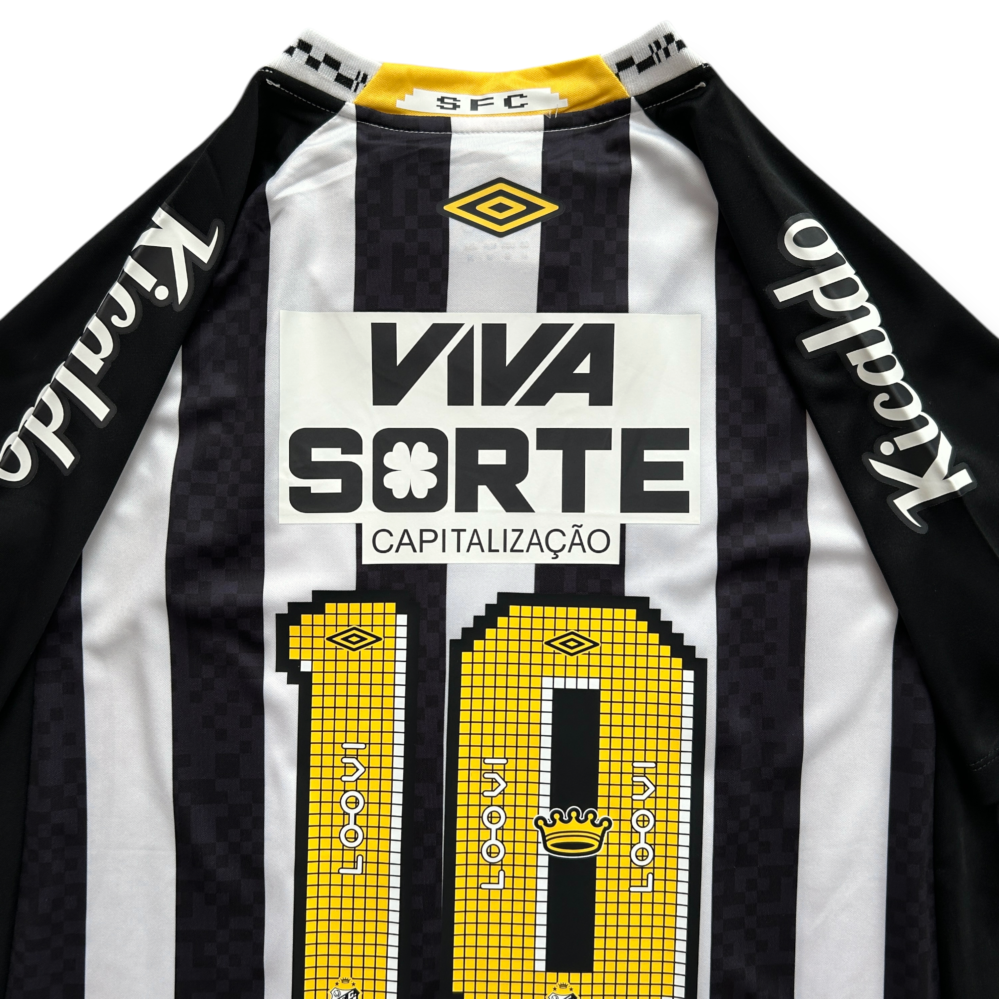 Neymar Jr Santos 100th Goal Commemorative Home Jersey - Umbro 2012