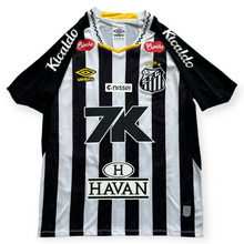 Load image into Gallery viewer, Neymar Jr Santos 100th Goal Commemorative Home Jersey - Umbro 2012 Pixel MEN
