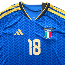 Load image into Gallery viewer, Nicolò Barella #18 Italy 2026 World Cup Home Jersey - "Azzurri Heritage" Edition
