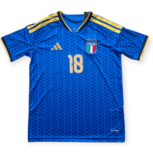 Load image into Gallery viewer, Nicolò Barella #18 Italy 2026 World Cup Home Jersey - "Azzurri Heritage" Edition

