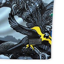 Load image into Gallery viewer, Nike BRAZIL REDEEMER AWAY Black Rare Christ the Redeemer 5 Star MENS Black &amp; Grey Rio Landmark Shirt
