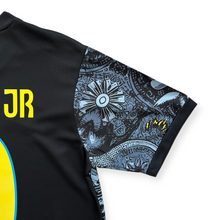 Load image into Gallery viewer, Nike BRAZIL REDEEMER AWAY Black Rare Christ the Redeemer 5 Star MENS Black &amp; Grey Rio Landmark Shirt
