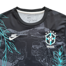 Load image into Gallery viewer, Nike Brazil Redeemer Jersey Jaguar Rainforest Design 5 Star Crest Mens Kit
