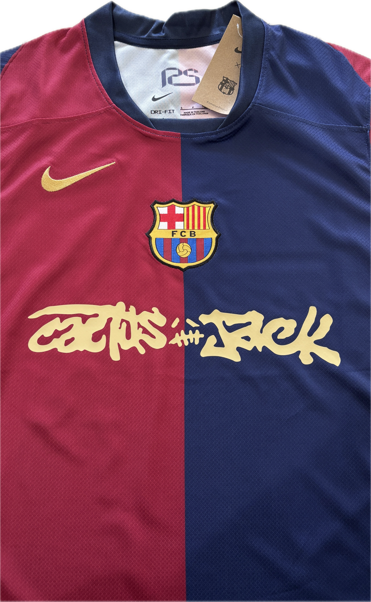 Nike FC Barcelona Travis Scott Cactus Jack Home MENS Champions