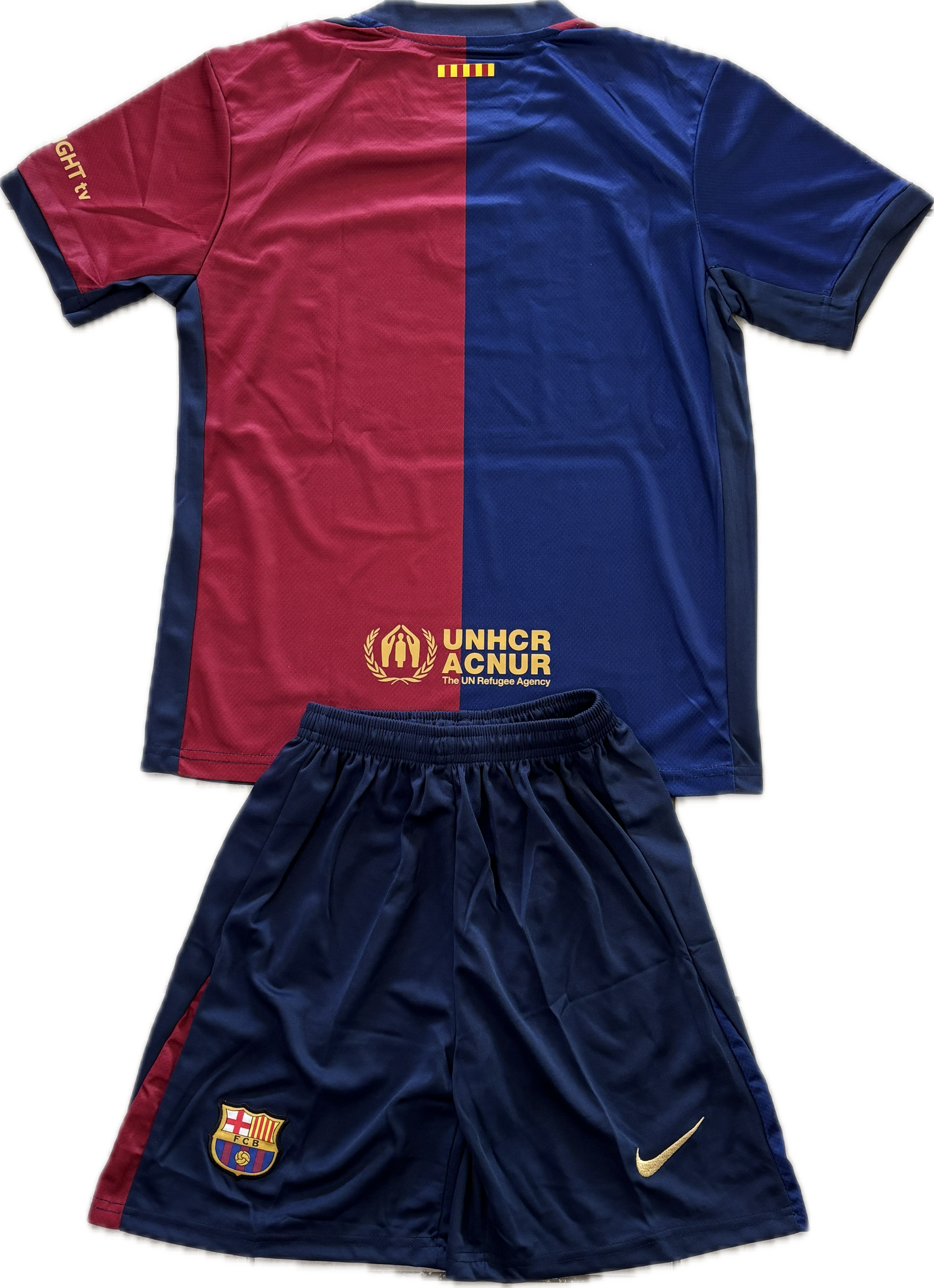 Nike x Travis Scott Cactus Jack Barcelona Kids Youth Kit Blue Home