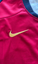 Load image into Gallery viewer, Nike x Travis Scott Cactus Jack Barcelona Kids Youth Kit Blue Home (Jersey + Shorts) front nike logo 
