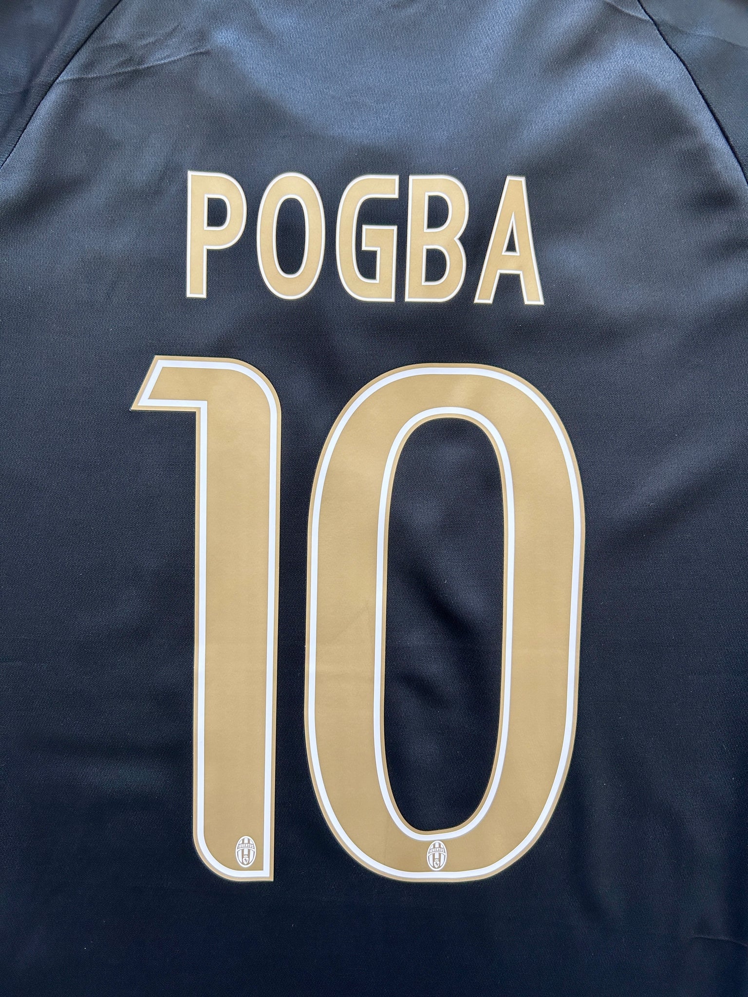 ユベントス POGBA #10 Paul Pogba #10 Juventus Retro Away Jersey - 2015-16 