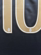 Load image into Gallery viewer, Paul Pogba #10 Juventus Retro Away Jersey - 2015-16 "Triple Patch" Black &amp; Gold Edition - Adidas Men’s
