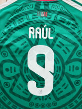 Load image into Gallery viewer, RAÚL #9 Mexico 2026 Adidas Aztec Sun Stone Green Jersey World Cup
