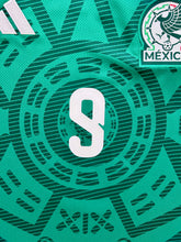 Load image into Gallery viewer, RAÚL #9 Mexico 2026 Adidas Aztec Sun Stone Green Jersey World Cup
