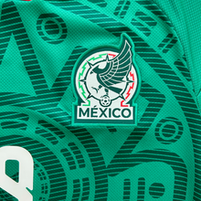 Load image into Gallery viewer, RAÚL #9 Mexico 2026 Adidas Aztec Sun Stone Green Jersey World Cup
