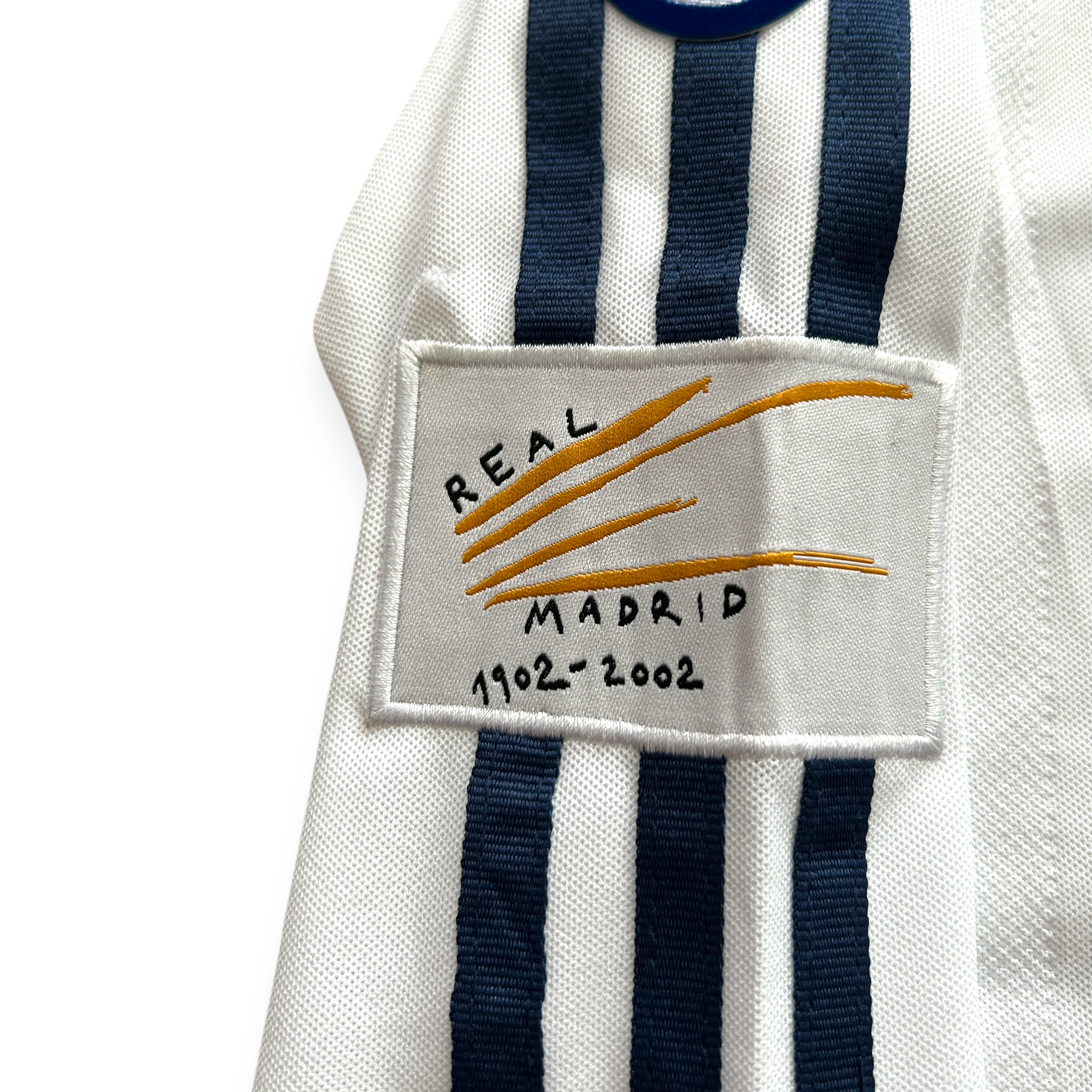 Real Madrid 2002-03 Retro Home Long Sleeve Jersey Zinedine Zidane #5 U ...
