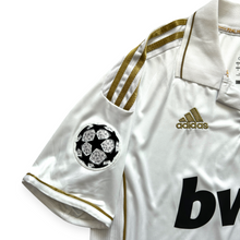 Load image into Gallery viewer, Real Madrid 2011-12 Home Jersey Cristiano Ronaldo #7 Adidas Gold Special Edition UCL Champions League Ball MENS
