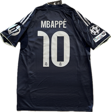 Load image into Gallery viewer, Real Madrid 2025-26 Adidas Mbappe Bellingham Away Jersey back with Mbappé number 10

