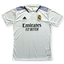 Load image into Gallery viewer, Real Madrid Adidas 2025 Home Jersey - White Men’s Soccer Kit Sublimated RM pattern

